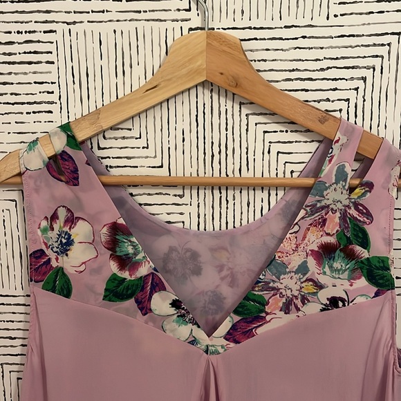 Lilac & floral top - Picture 3 of 7